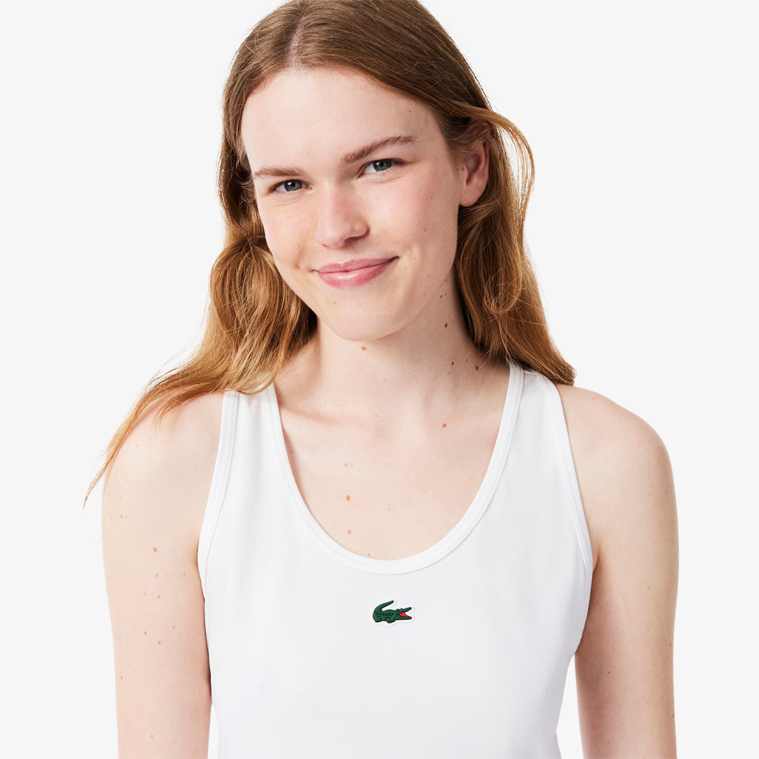 Lacoste Women's Sport Ultra Dry UV Tank - White