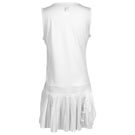 Fila Girls Pleated Bottom Tennis Dress - White