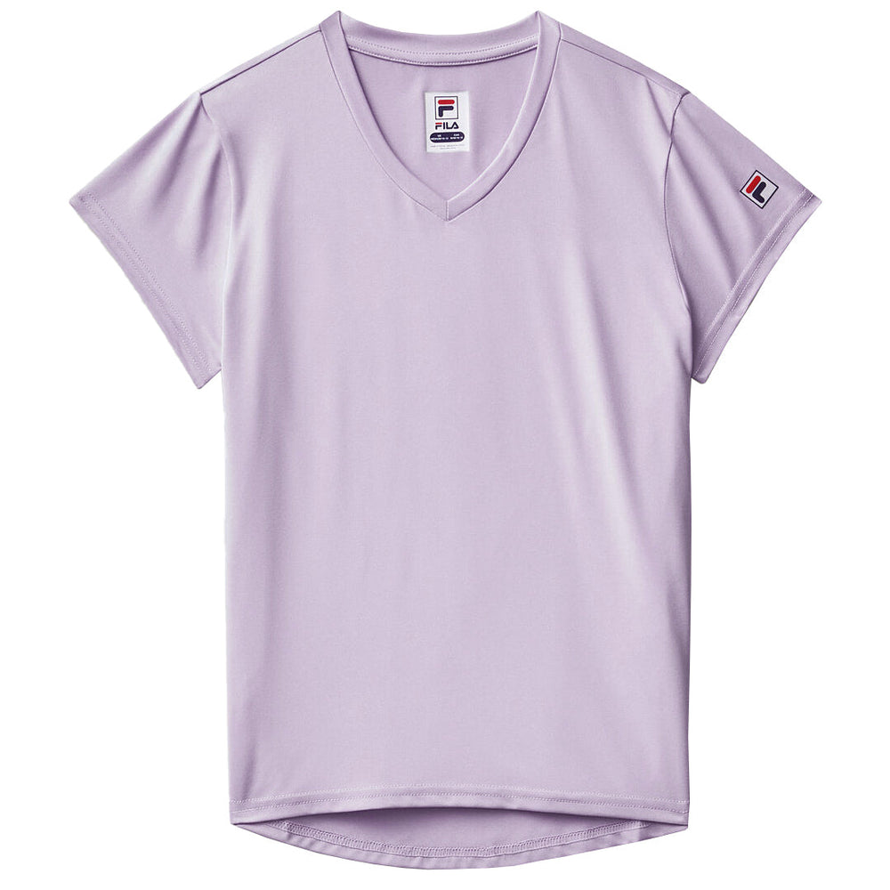 Fila Girls Short Sleeve Performance Top - Petal Heather