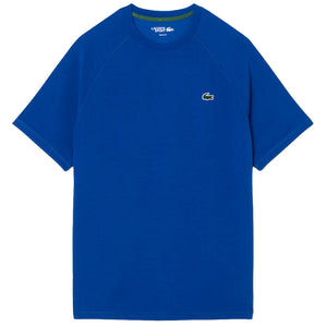 Lacoste Men's Ultra Dry Stretch Training Tee - Cobalt