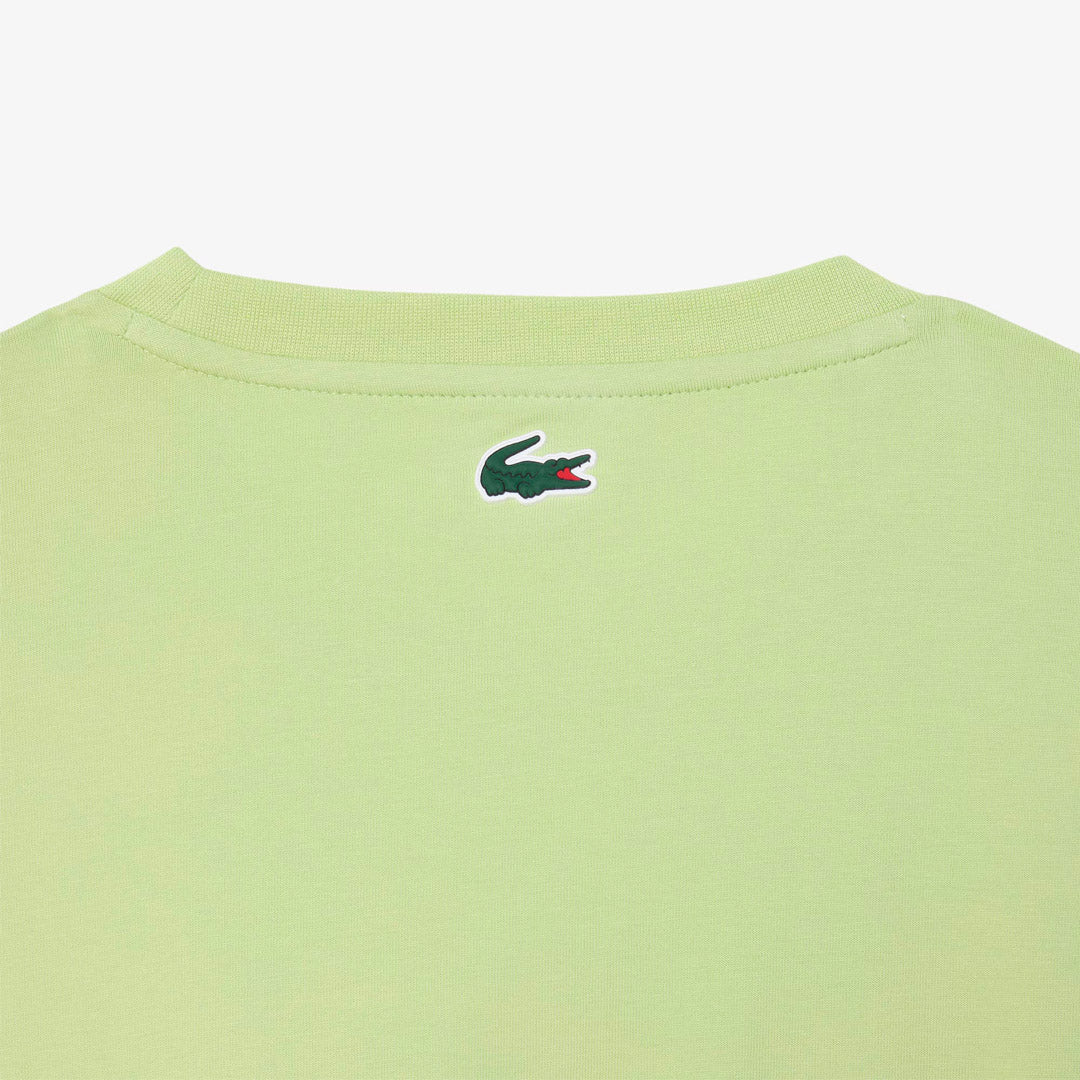 Lacoste Men's Ultra Dry Printed Tennis Tee - Green