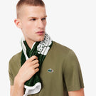 Lacoste Men's Ultra Dry Printed Tee - Khaki Green