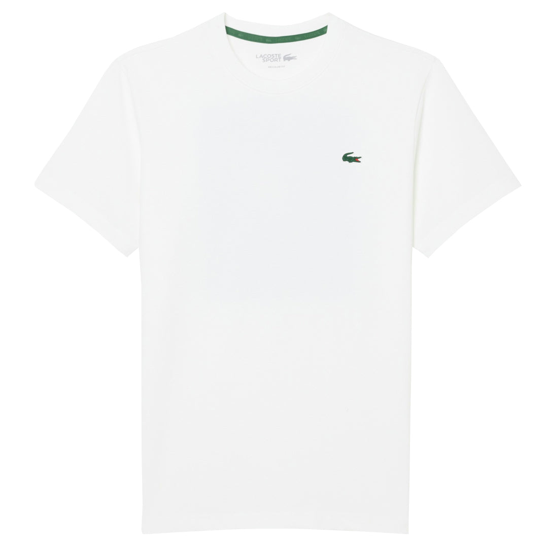 Lacoste Men's Ultra Dry Printed Tee - White