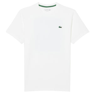 Lacoste Men's Ultra Dry Printed Tee - White