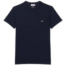 Lacoste Men's Pima Cotton Tee - Navy Blue