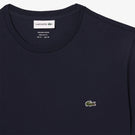 Lacoste Men's Pima Cotton Tee - Navy Blue