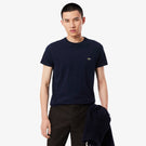 Lacoste Men's Pima Cotton Tee - Navy Blue