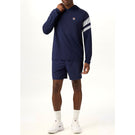 Fila Men's Essentials Longsleeve Hoodie - Fila Navy/White