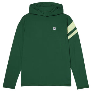 Fila Men's Essentials Longsleeve Hoodie - Rainforest