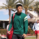 Fila Men's Essentials Longsleeve Hoodie - Rainforest