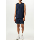 Fila Men's Essentials Short Sleeve Tank - Navy
