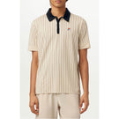 Fila Men's Casa Performance Iconic BB1 Polo - Angora/Black