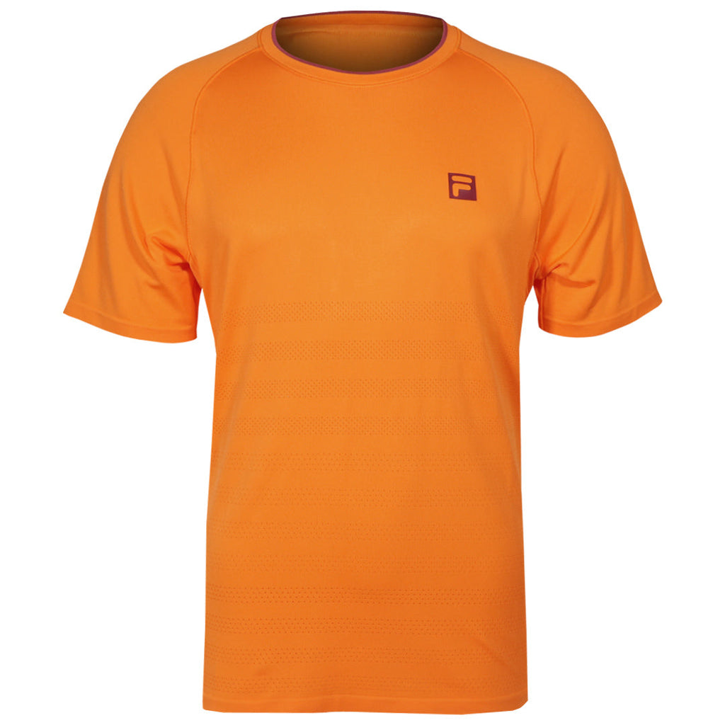 Fila Men's Ace Seamless Crew - Orange