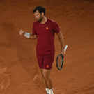 Fila Men's Challenger Mesh Tee - Red