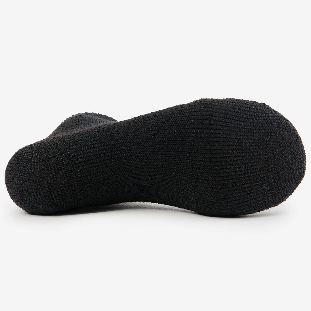 Thorlo Maximum Cushion Low-Cut TMM 13 1 Pack Socks - Black