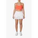 Fila Women's Essentials Asymmetrical Pleated Skort - White