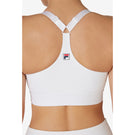 Fila Women's Medium Support Adjustable Strap Bra - White