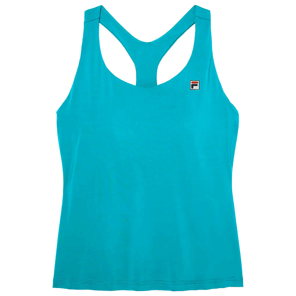 Fila Women's Essentials Racerback Tank - Scuba Blue