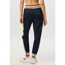Fila Women's Heritage Iconic Settanta Pant - Navy/Angora