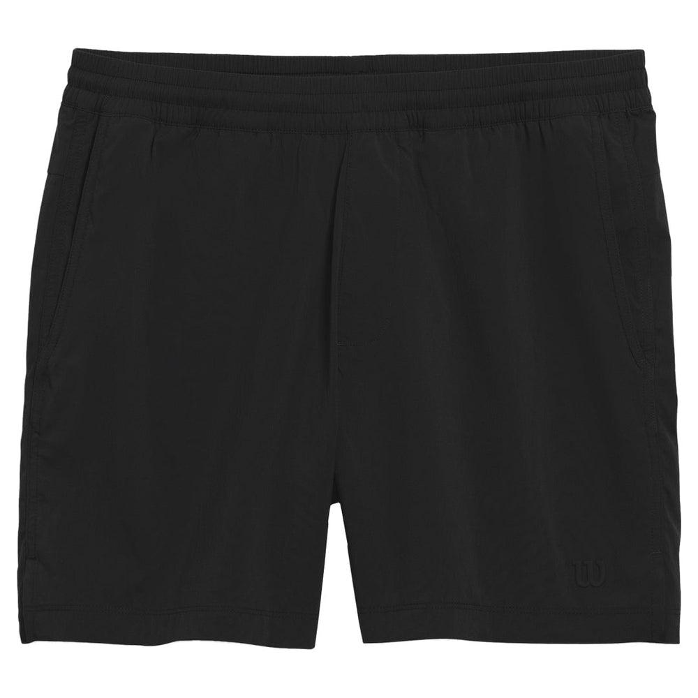 Wilson Men's Tennis Volley Unlined 6" Short - Black