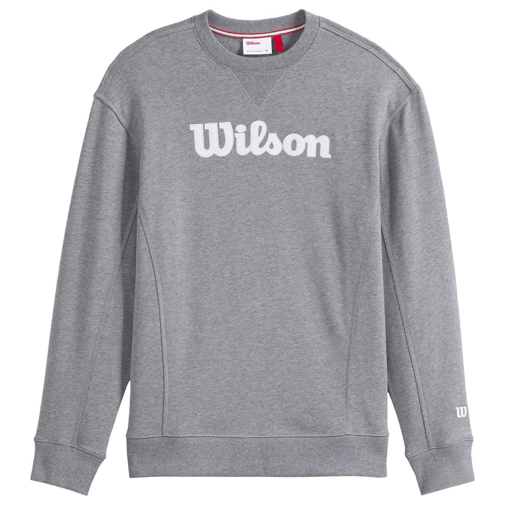 Wilson Men's Parkside Crew Sweater - Heather Grey