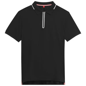 Wilson Men's Advantage 1/4 Zip Polo - Black