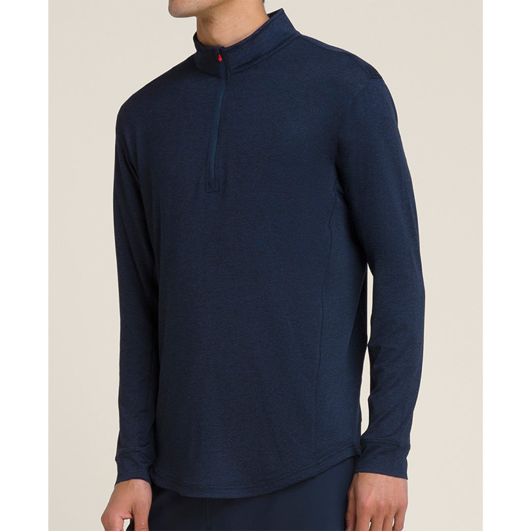 Wilson Men's Everyday Performance Half Zip Long Sleeve - Navy