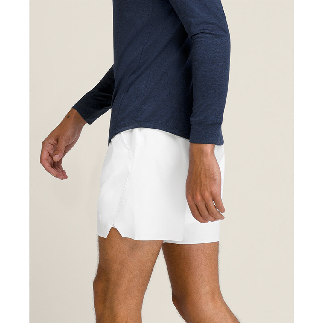 Wilson Men's Tournament V2 7" Unlined Short - White