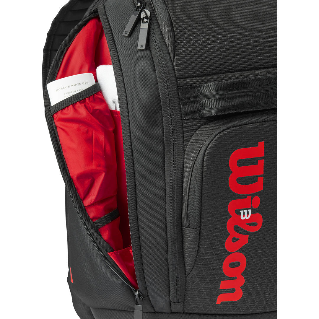 Wilson Clash v3 Backpack - Black/Infrared