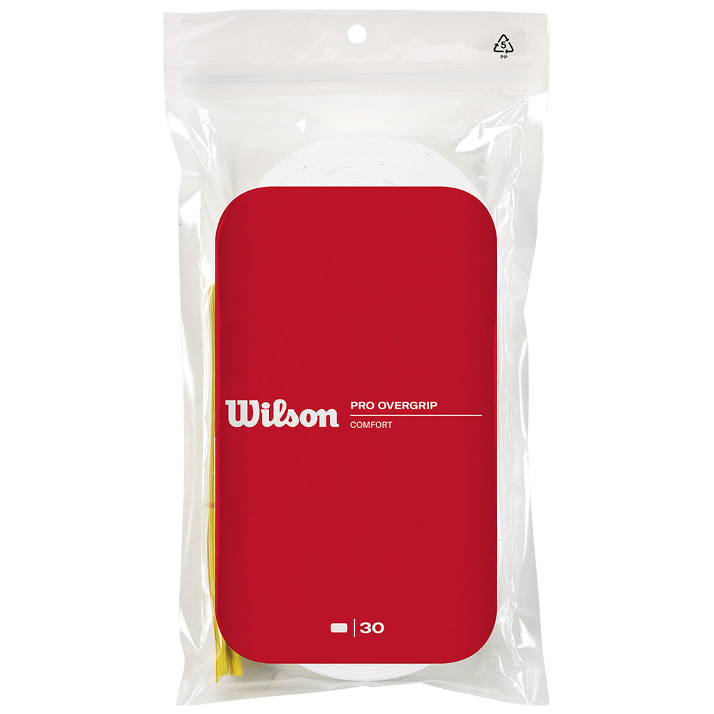 Wilson Pro Overgrip - 30 Pack - White