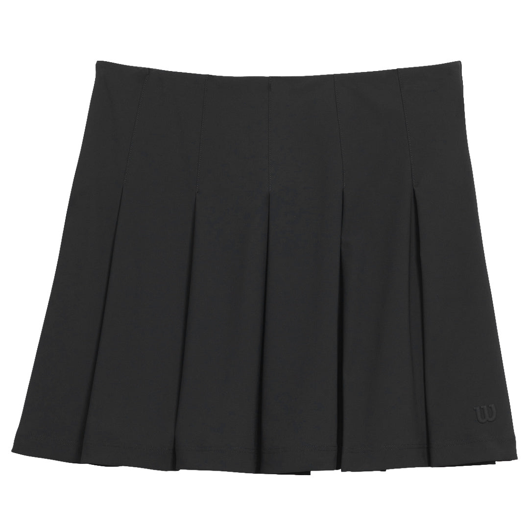 Wilson Women's Classic Pleated Mini Skort - Black