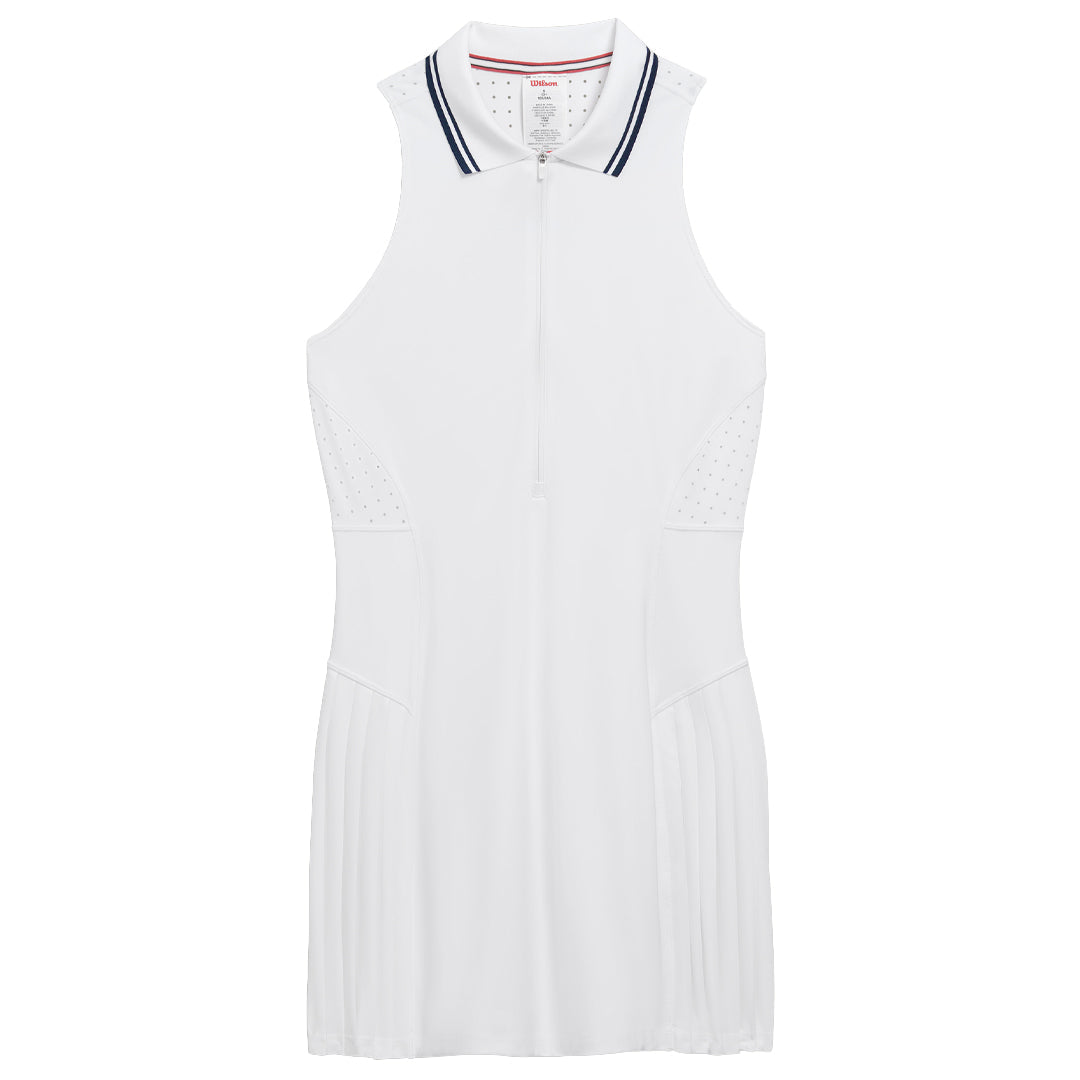 Wilson Women's All Court Tennis Dress - Bright White