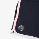 Lacoste Women's Heritage Stretch Pique Short - Navy Blue/White