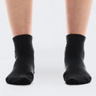 On Logo Mid 3 Pack Socks - Black