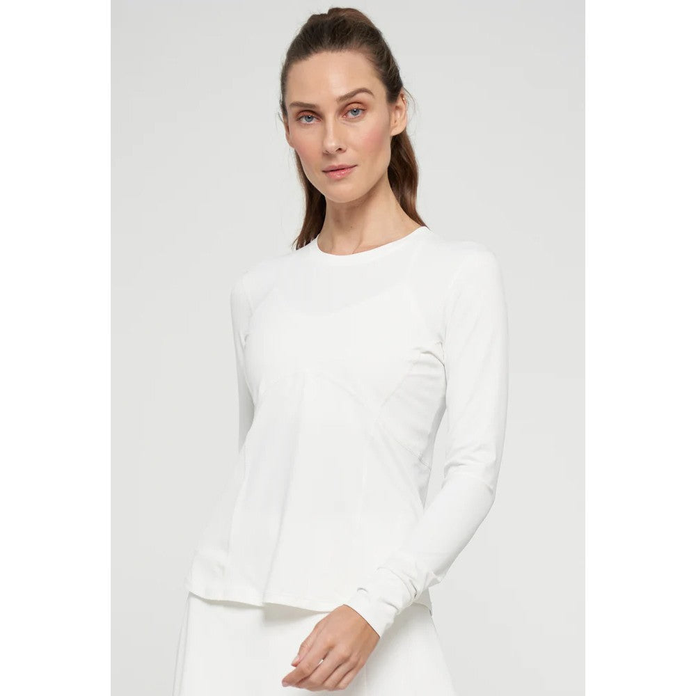 Lija Women's Titan Longsleeve Top - White