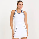 Sofibella Women's Indigo Racerback Tank - White/Navy