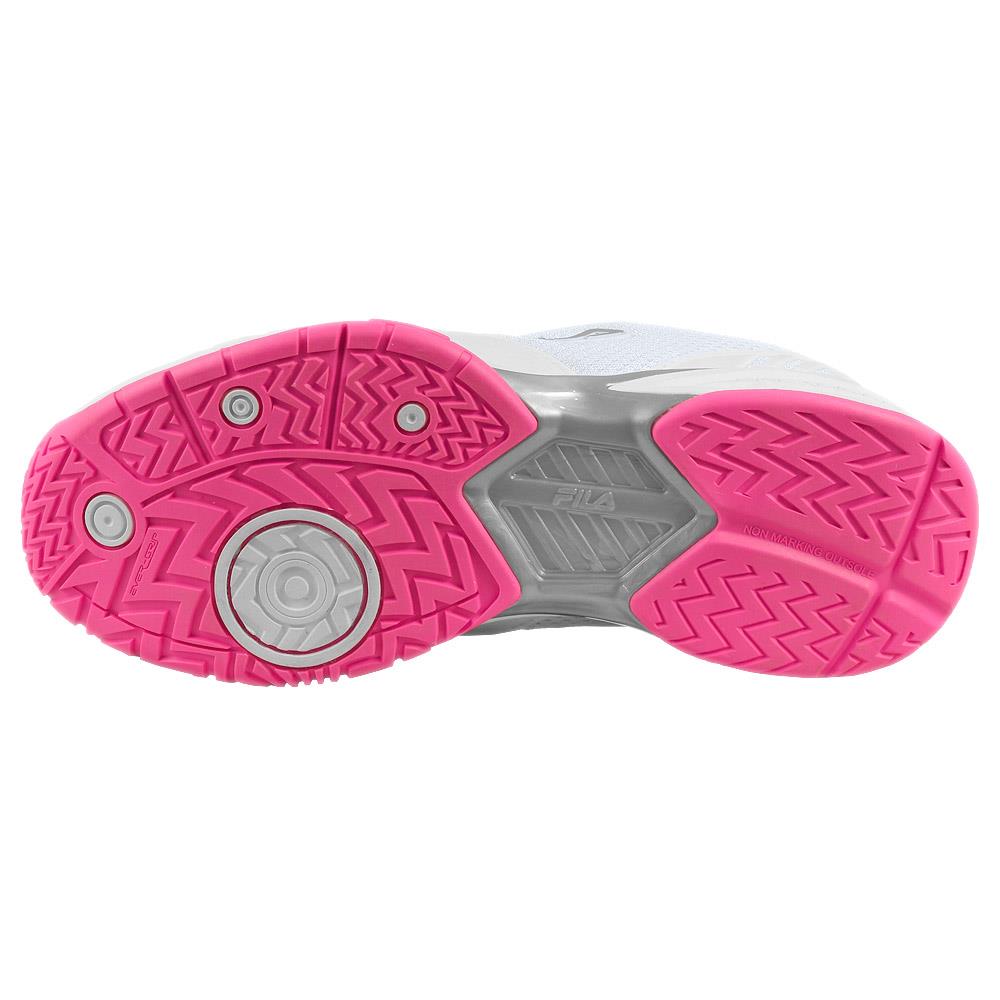 Fila Women's Volley Zone - Pickleball - White/Knockout Pink