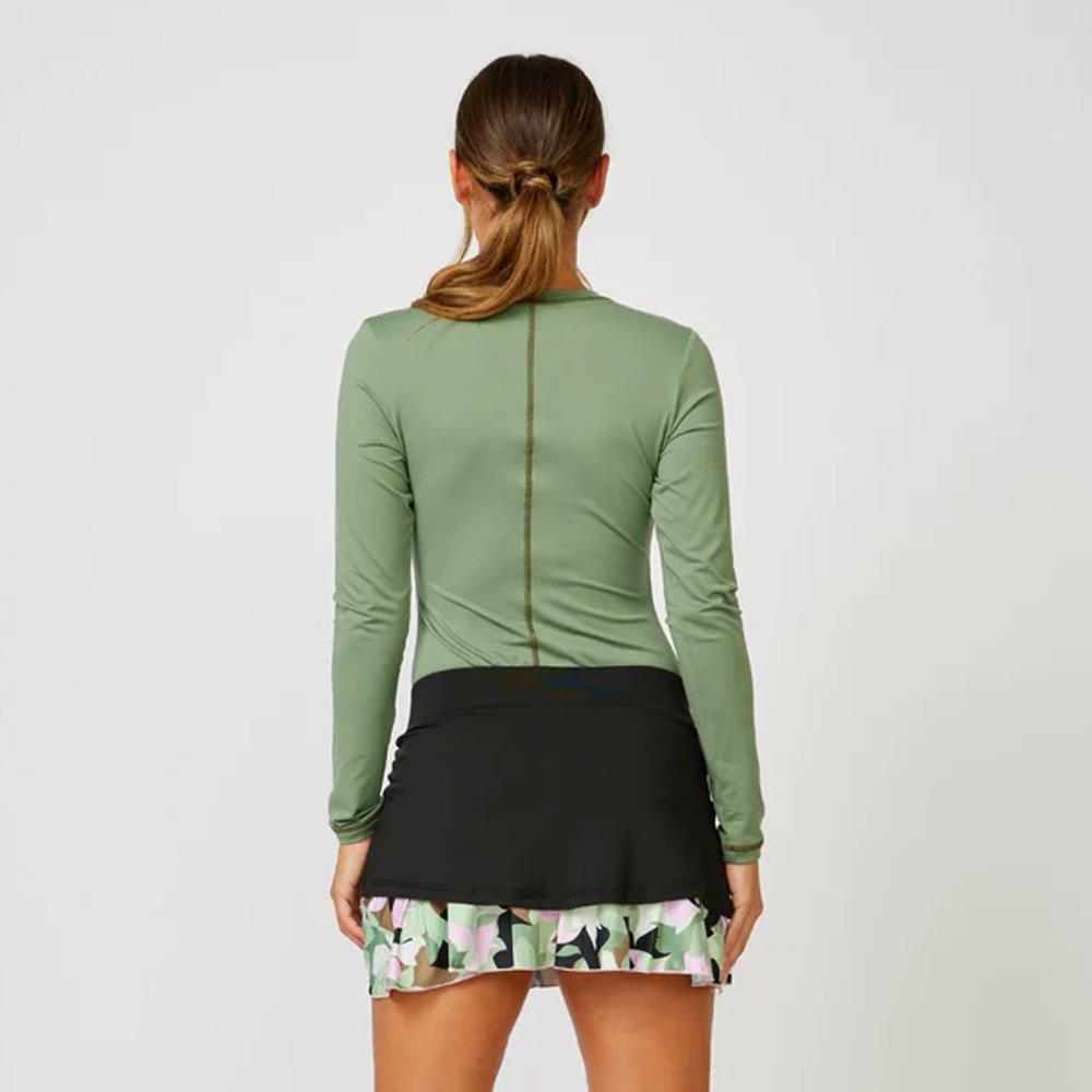 Sofibella Women's UV Colors 14" Skort - Camo Floral