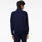 Lacoste Men's Full Zip Sport Jacket - Navy Blue