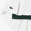 Lacoste Women's Sport Pique Skirt - White/Green