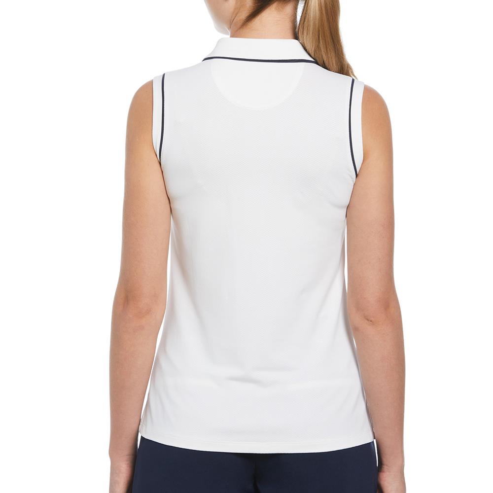 Penguin Women's Veronica Sleeveless Polo - Bright White