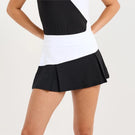 Sofibella Women's Monochrome 13" Skirt - White/Black