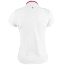 Lija Women's Don't Stop Me Now Roller Tee - White/Prism Pink
