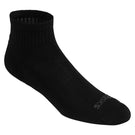 Asics Cushion Quarter 3 Pack Socks - Black
