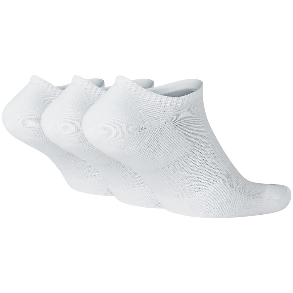 Nike Everyday Cushion No-Show 3 Pack Socks - White