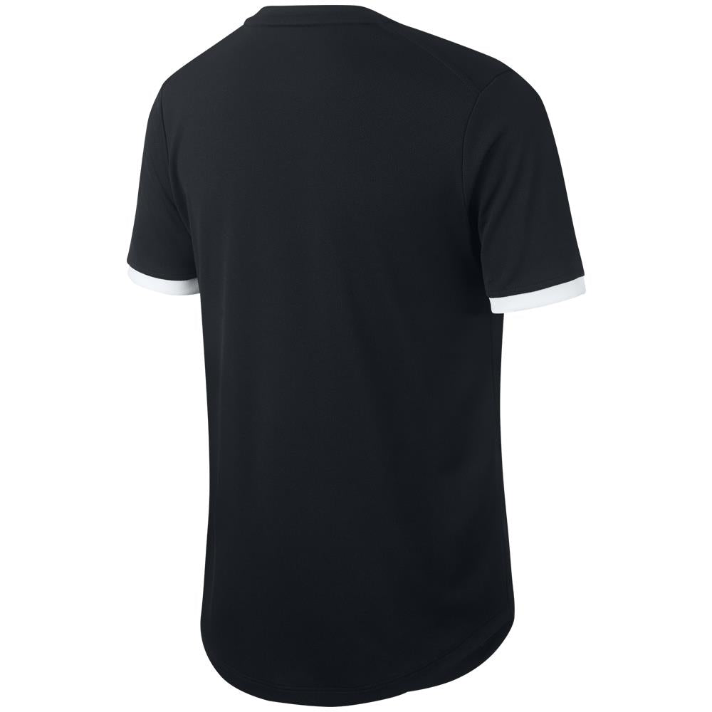 Nike Boys Court DryFit Short Sleeve - Black