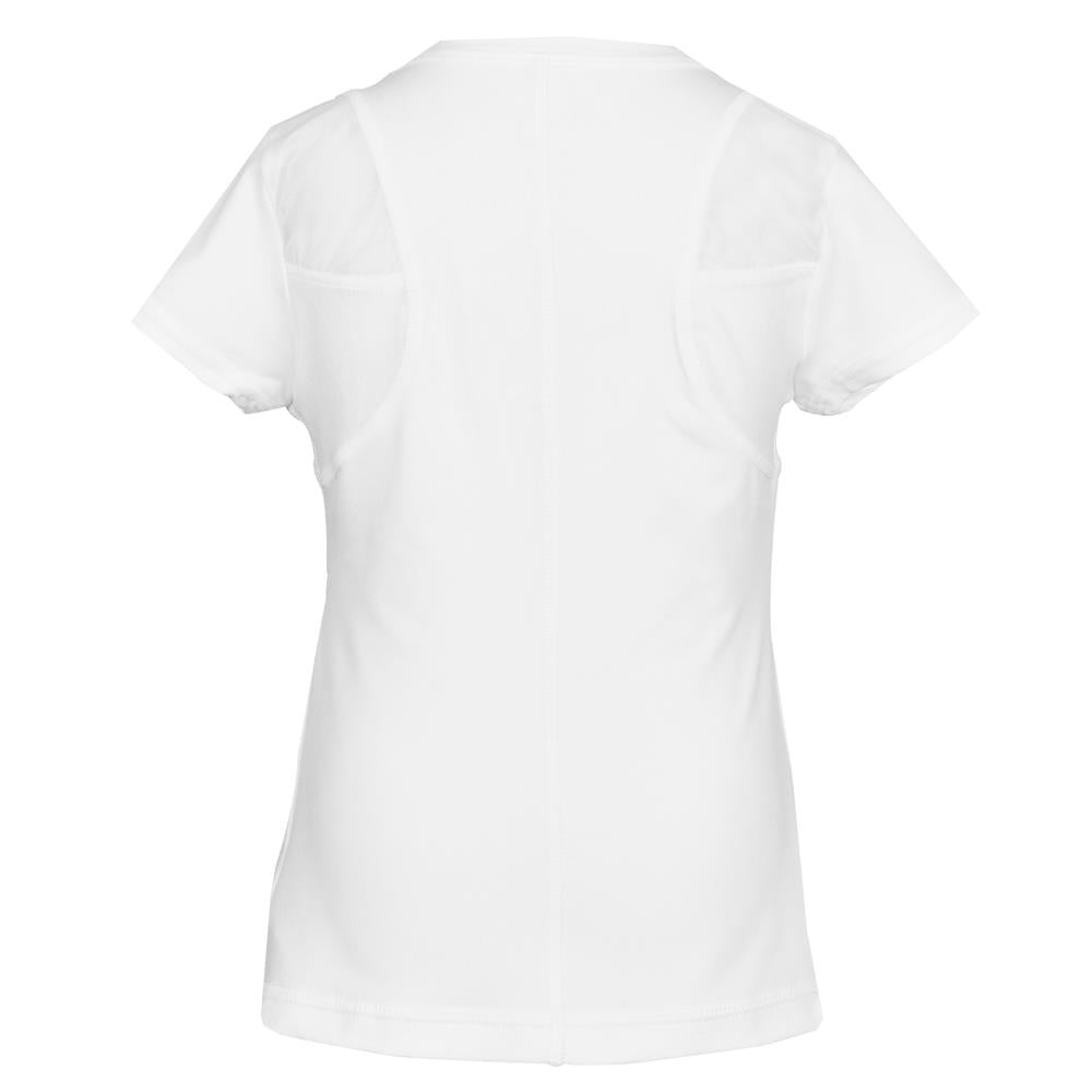 Sofibella Girls Club Lux Short Sleeve Top - White