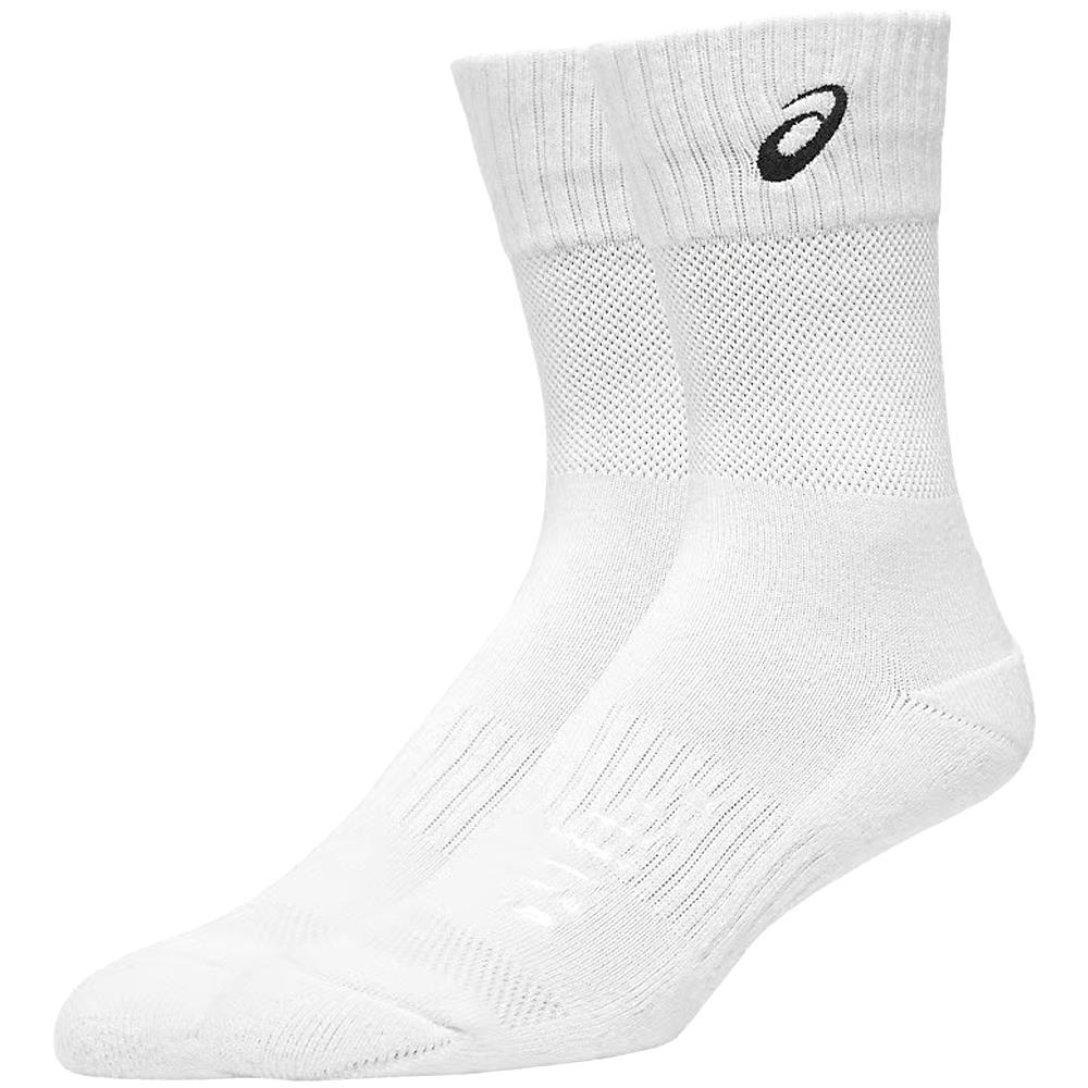 Asics Court FF Crew Socks - White