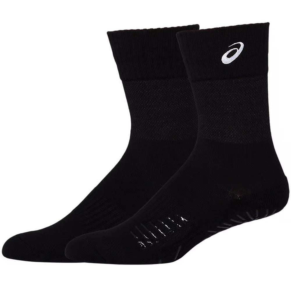 Asics Court FF Crew Socks - Black