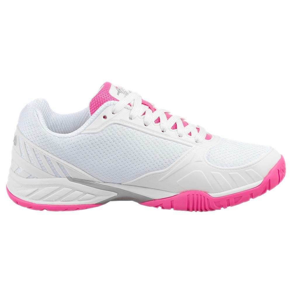 Fila Women's Volley Zone - Pickleball - White/Knockout Pink